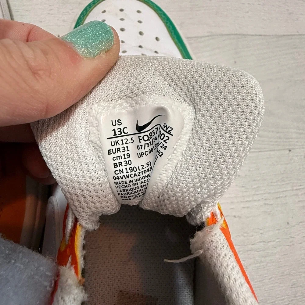 Nike Court Borough Low Recraft Little Kids' Shoes multicolor child size 13